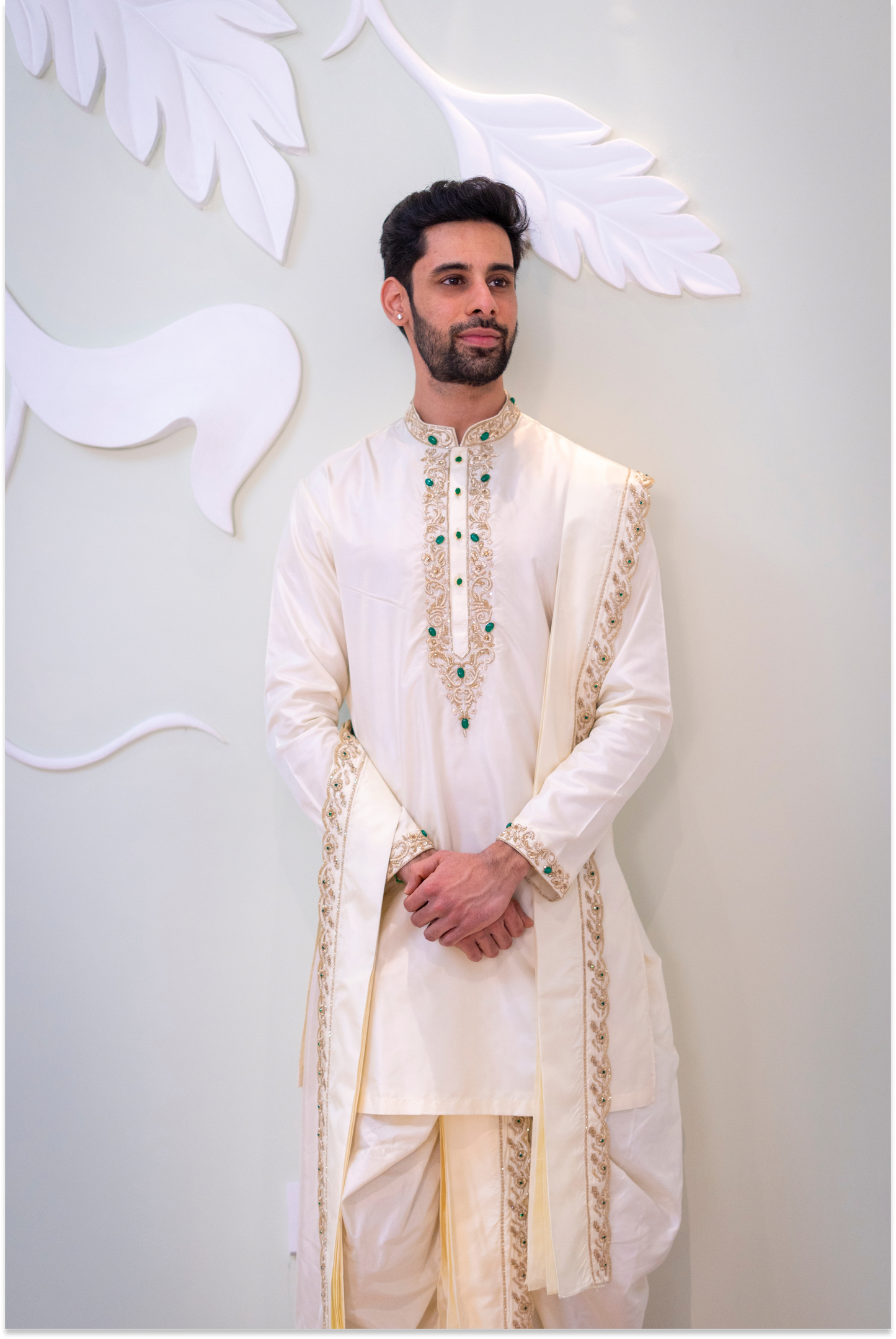 The Regal Pattu Kurta Set